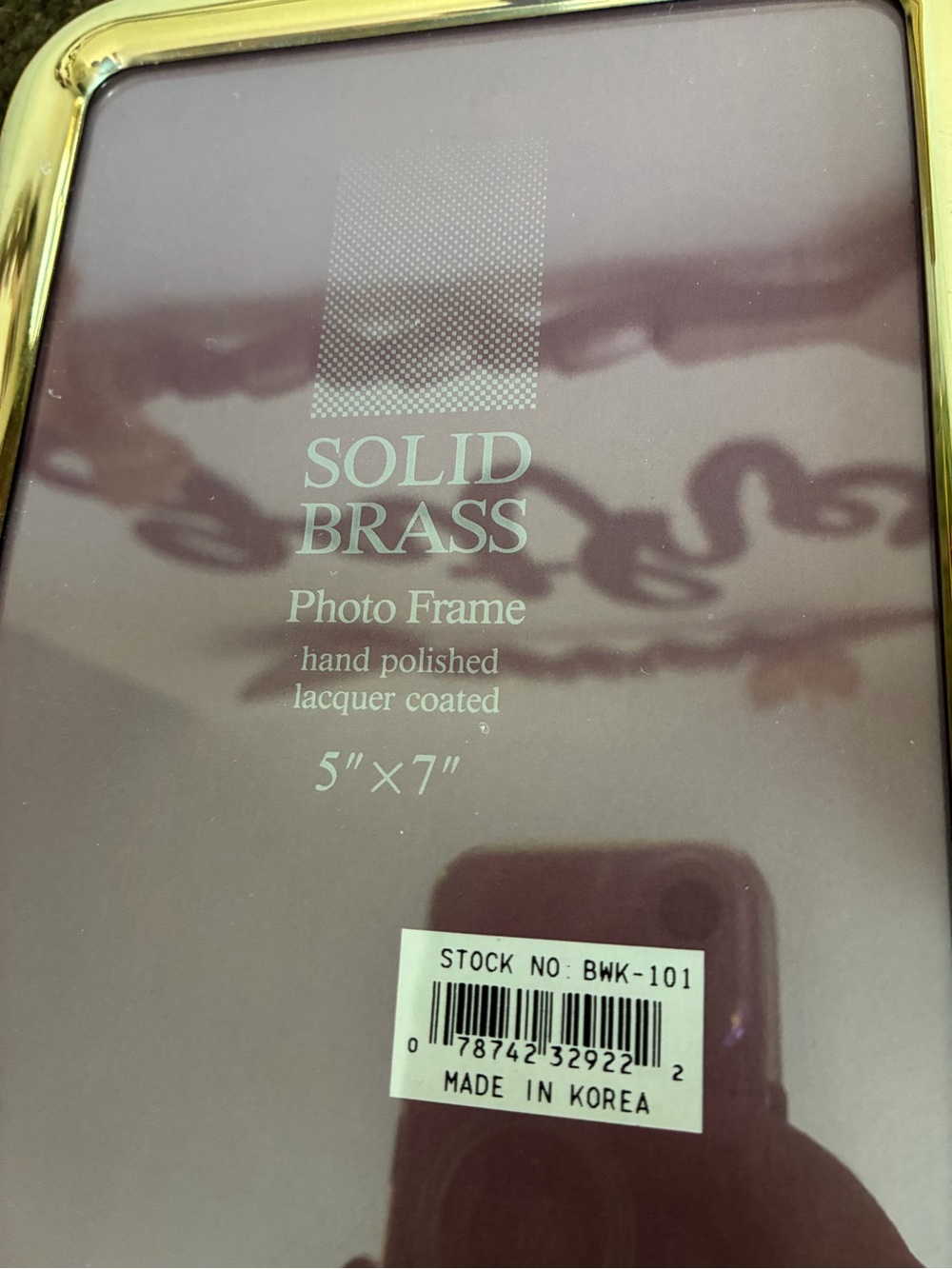 Brass frames - Picture 3 of 8